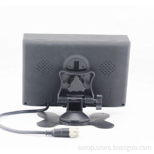 7" Car Rear-view LCD Panel, Remote Control, Multiple Language/OSD Menu/Sunshade Design/Speaker
